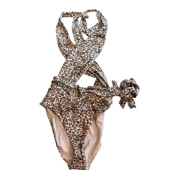PQ Alex One Piece in Leopard Print NWT - Picture 3 of 6